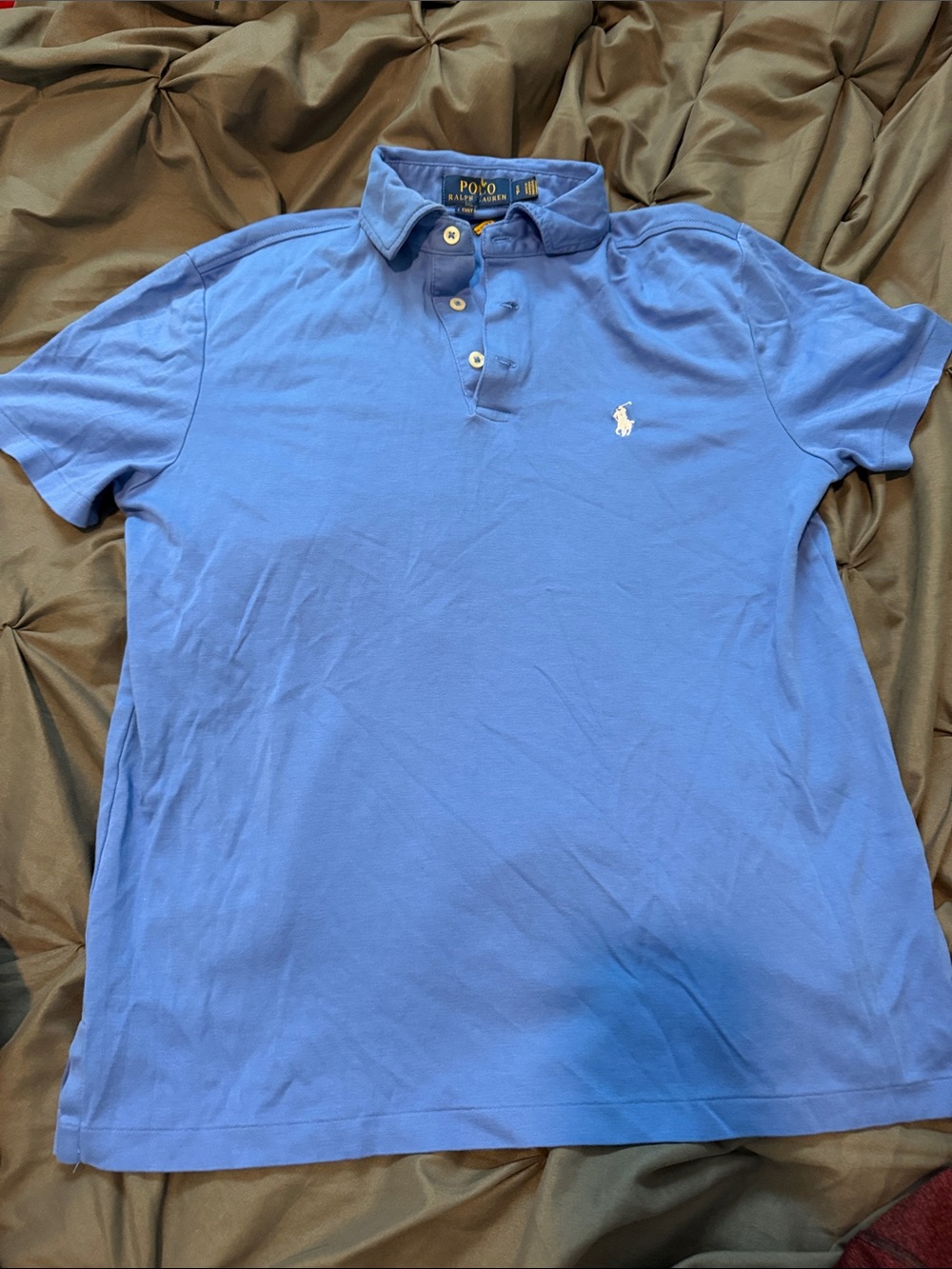 Polo by Ralph Lauren Light Blue Short-Sleeve Polo Shirt